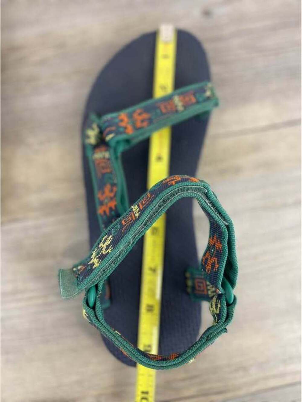 Teva Original Universal Sandals Green Native Pattern Women's Size 7 - Picture 4 of 4
